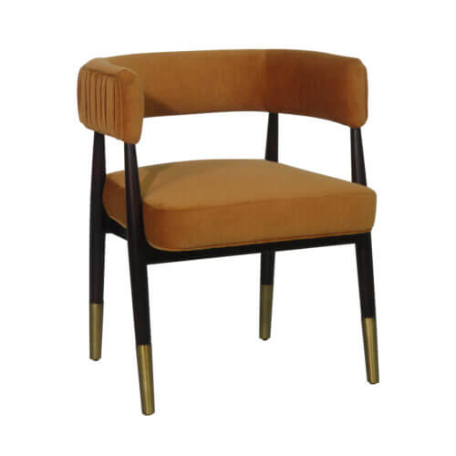 SUNPAN Callem Dining Armchair - Danny Amber 107309 cambridge