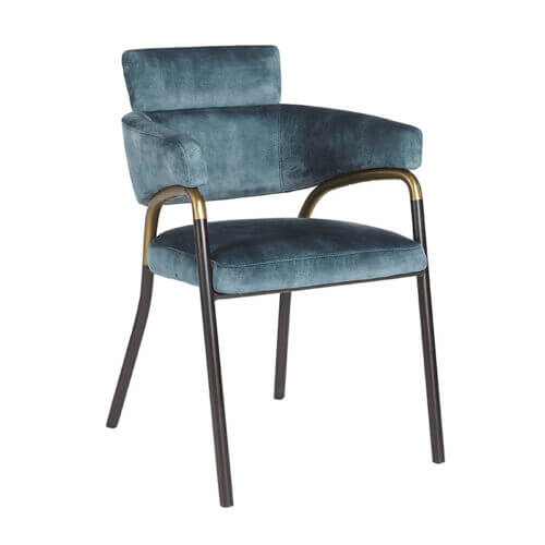 SUNPAN Sharqui Dining Armchair - Nono Petrol 107310 collingwood