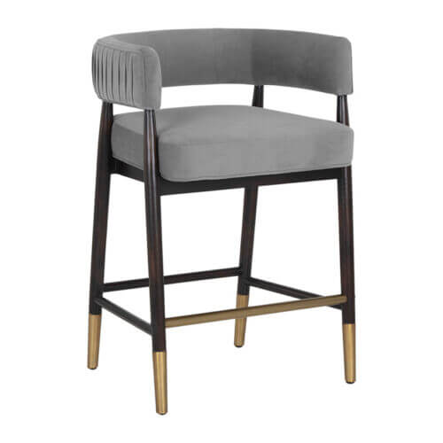 SUNPAN Callem Counter Stool - Antonio Charcoal 107537 london