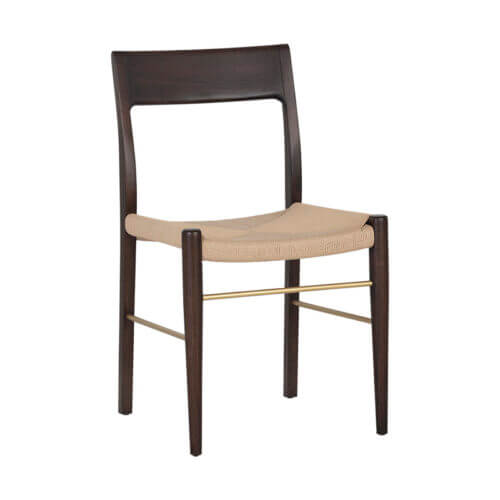 SUNPAN Bondi Dining Chair - Walnut SET OF TWO 107541 quebec city