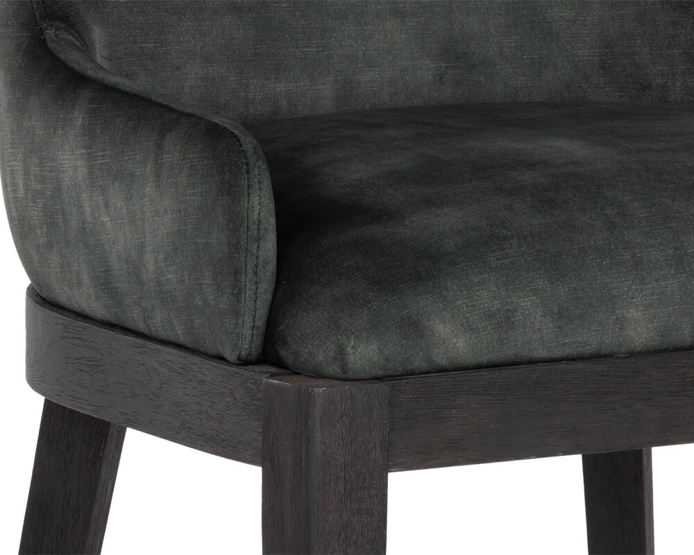 SUNPAN Dupont Dining Chair - Nono Dark Green 107578 oakville