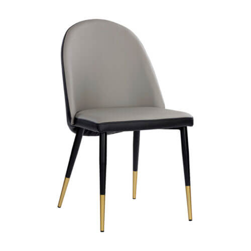 SUNPAN Kline Dining Chair - Dillon Stratus / Dillon Black 107646 waterloo