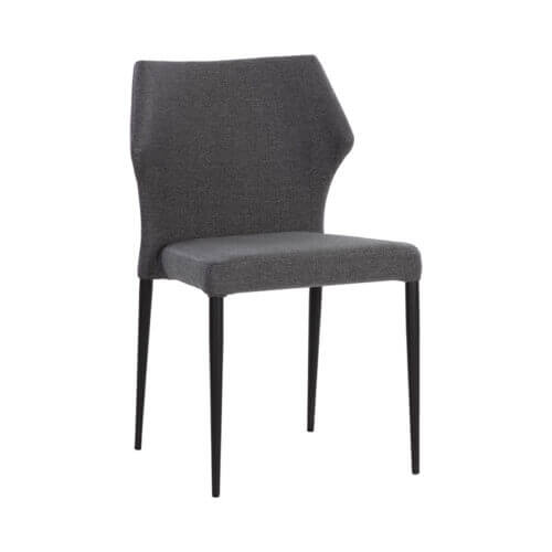 SUNPAN James Stackable Dining Chair - City Grey SET OF TWO 107681 mississauga
