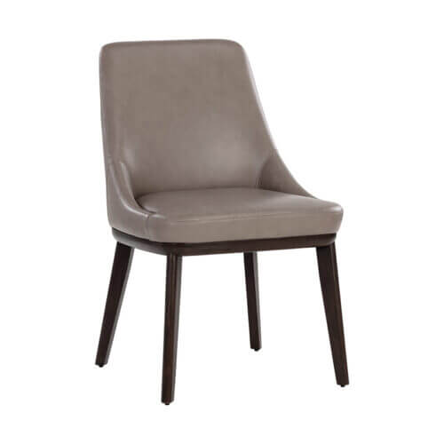 SUNPAN Jody Dining Chair - Alpine Grey Leather SET OF TWO 107706 calgary