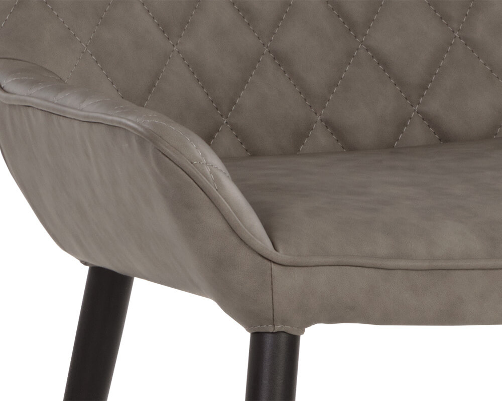 SUNPAN Iryne Dining Chair - Bounce Smoke SET OF TWO 107709 calgary