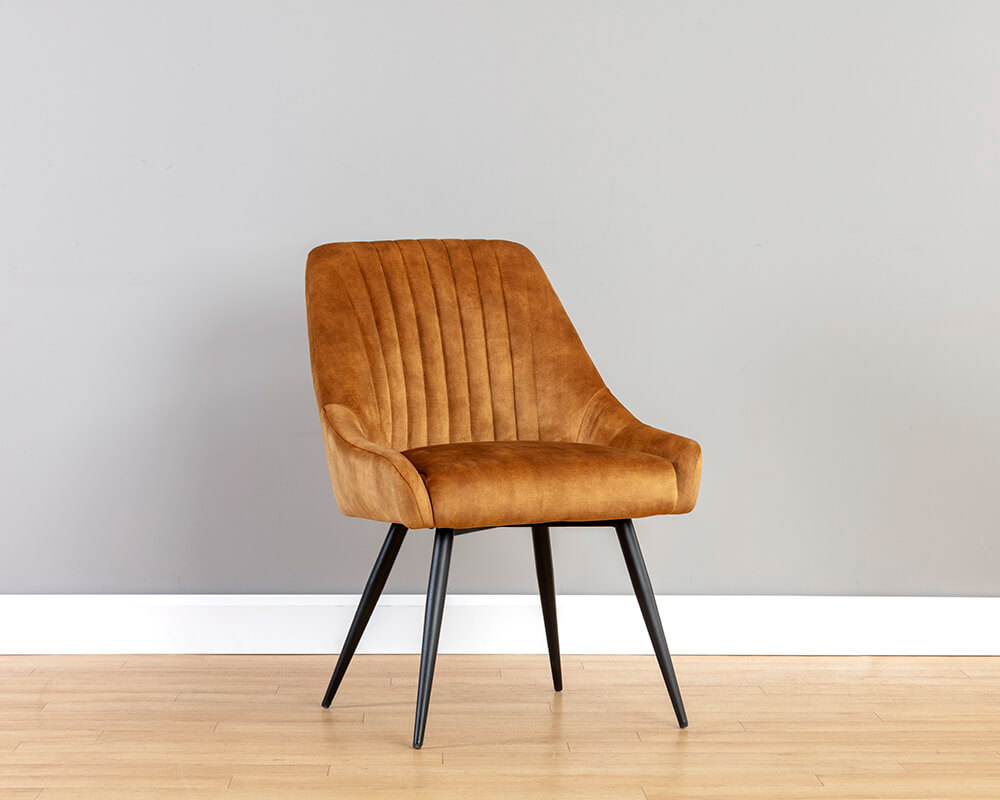 SUNPAN Chardon Dining Chair - Nono Tapenade Gold 111969 woodbridge
