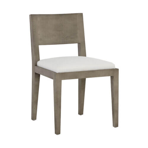 SUNPAN Francis Dining Chair - Ash Grey - Linoso Ivory 107786 mississauga