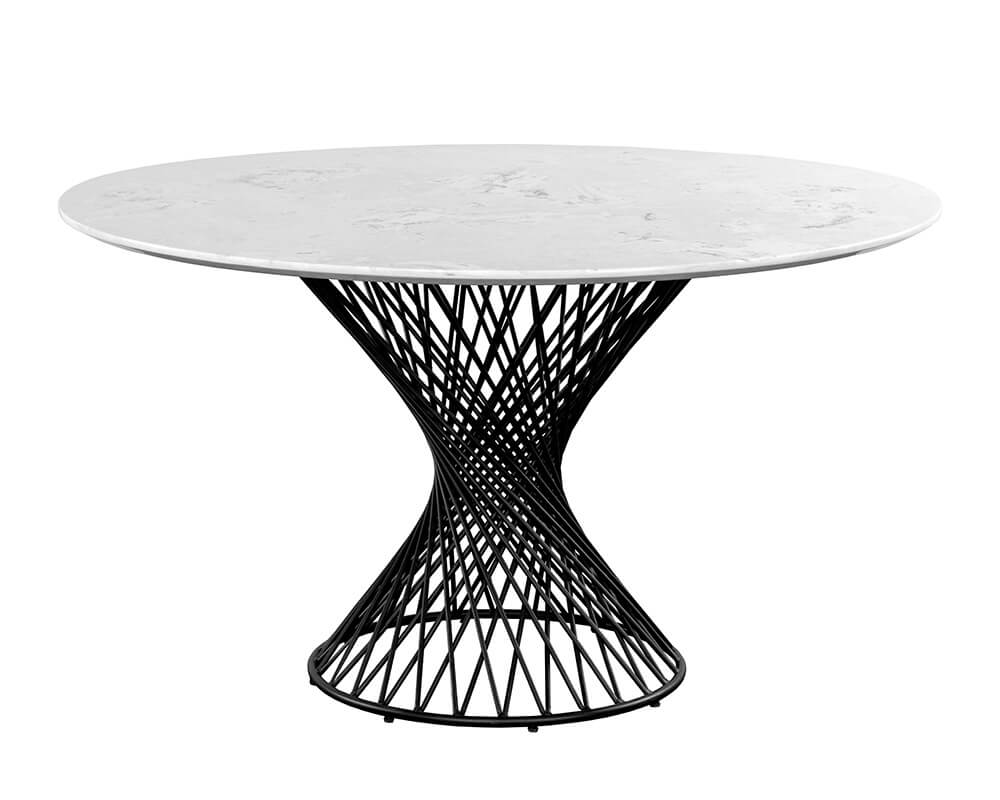 SUNPAN Madeira Dining Table - Grey Marble - 54" 107872 ottawa