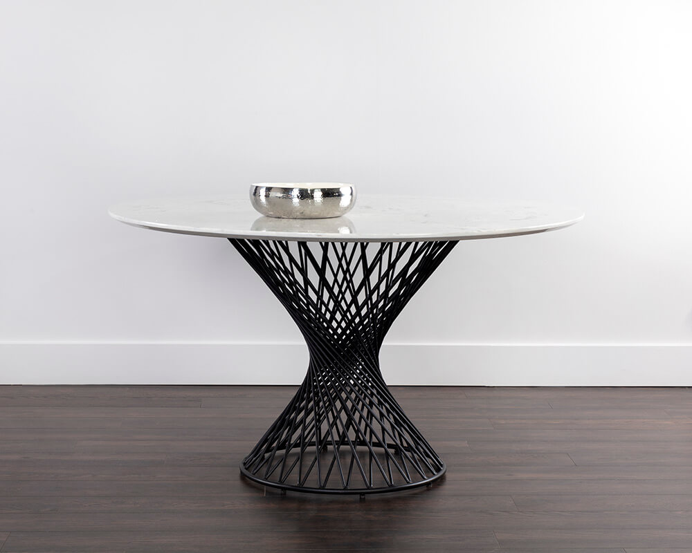 SUNPAN Madeira Dining Table - Grey Marble - 54" 107872 ottawa