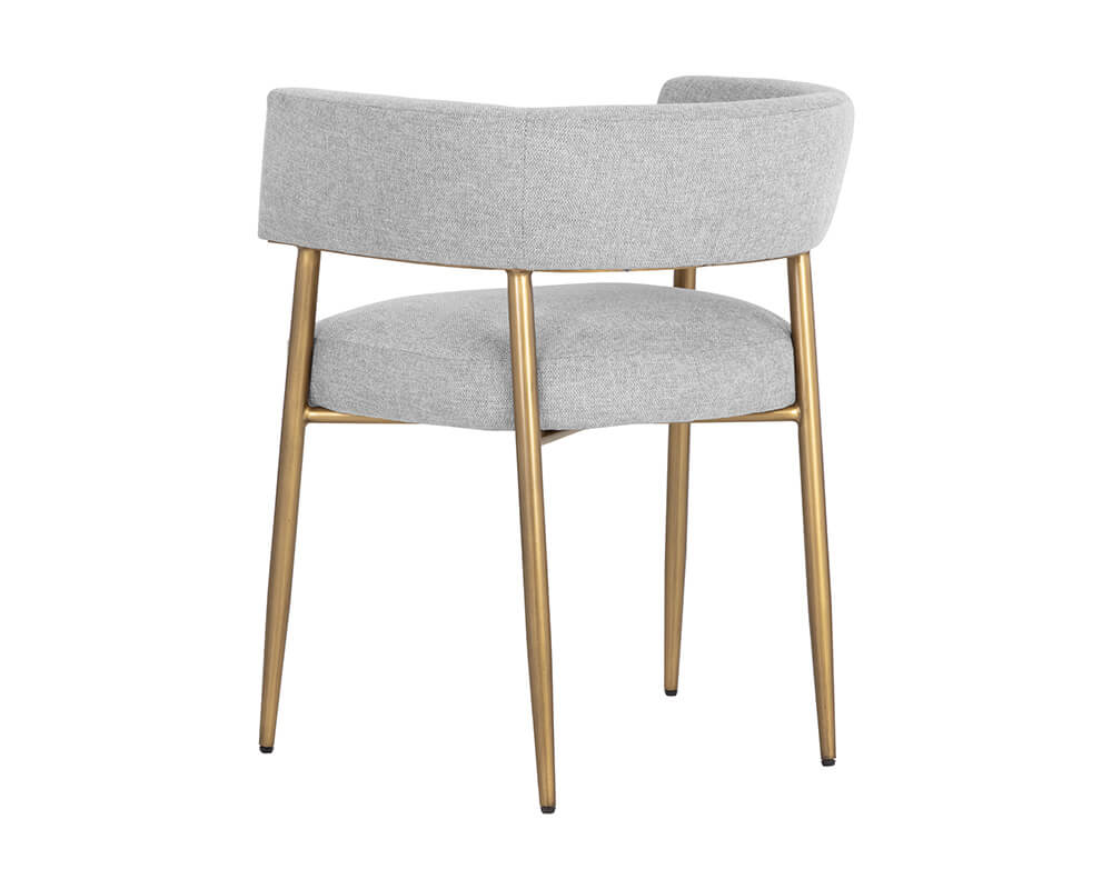 SUNPAN Maestro Dining Armchair - Belfast Heather Grey 107905 barrie