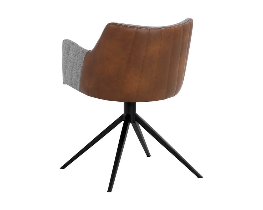 SUNPAN Griffin Swivel Dining Armchair 108010 vaughan