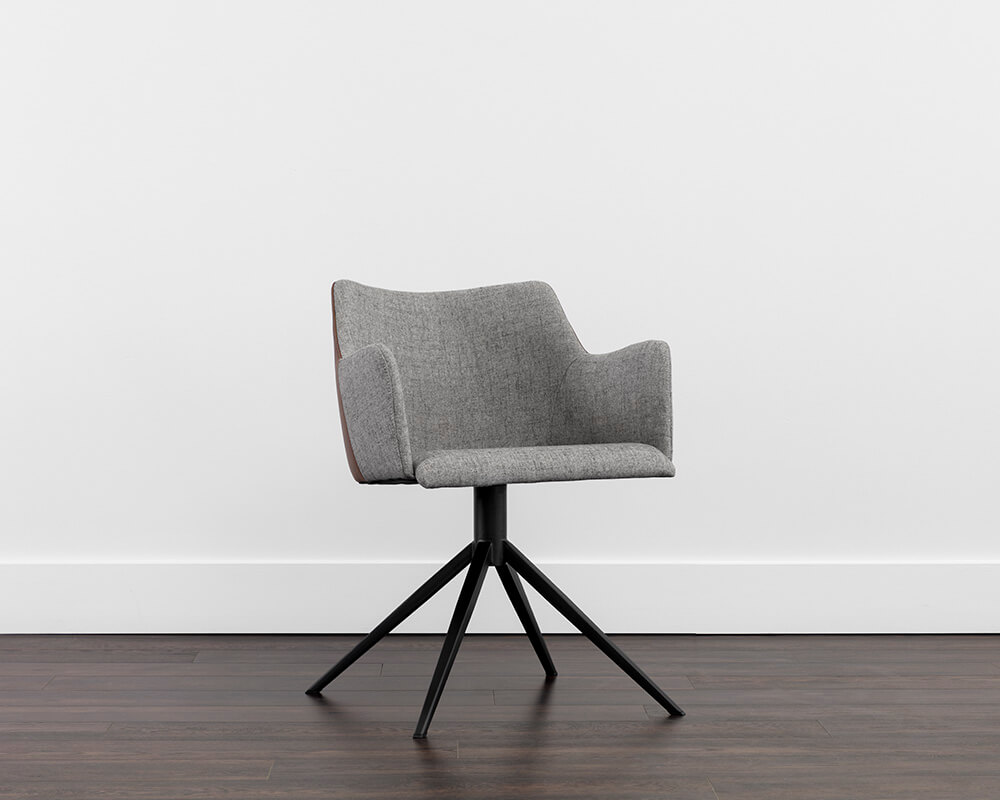 SUNPAN Griffin Swivel Dining Armchair 108010 vaughan