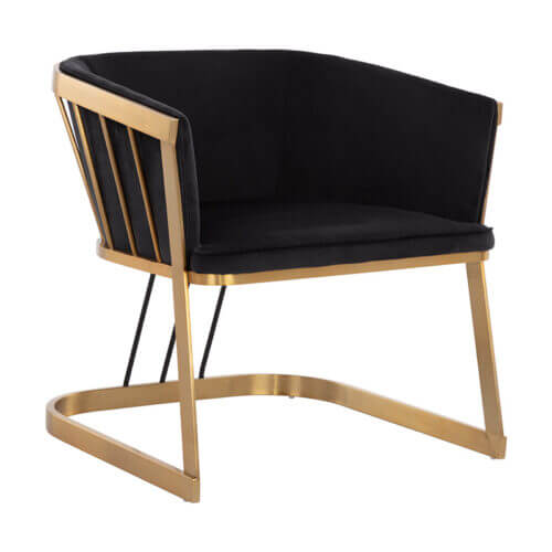 SUNPAN Caily Lounge Chair - Abbington Black 108033 edmonton