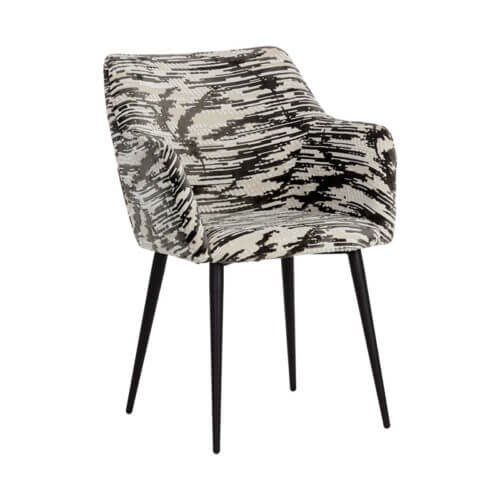 SUNPAN Marilyn Dining Chair - Devore Olive Zebra 108108 newmarket