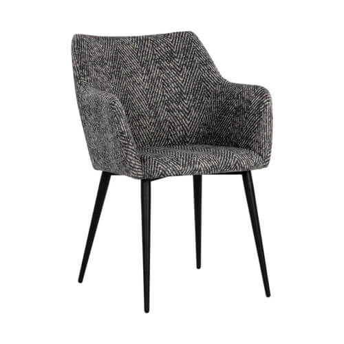 SUNPAN Marilyn Dining Chair - Admiral Herringbone 108111 oakville