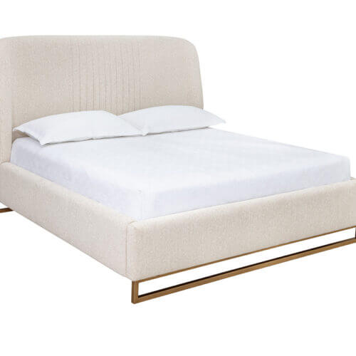 SUNPAN Nevin Bed King - Dove Cream 108149 kleinburg