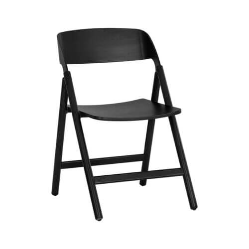 SUNPAN Ronny Folding Dining Chair - Black SET OF TWO 108152 toronto