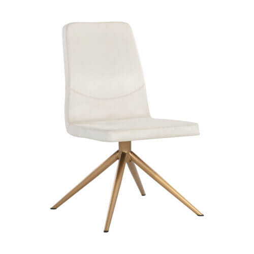 SUNPAN Hilda Swivel Dining Chair - Vienna Cream 108193 oshawa