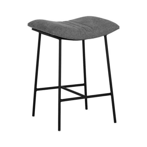 SUNPAN Buca Backless Counter Stool - Belfast Koala Grey 108215 montreal