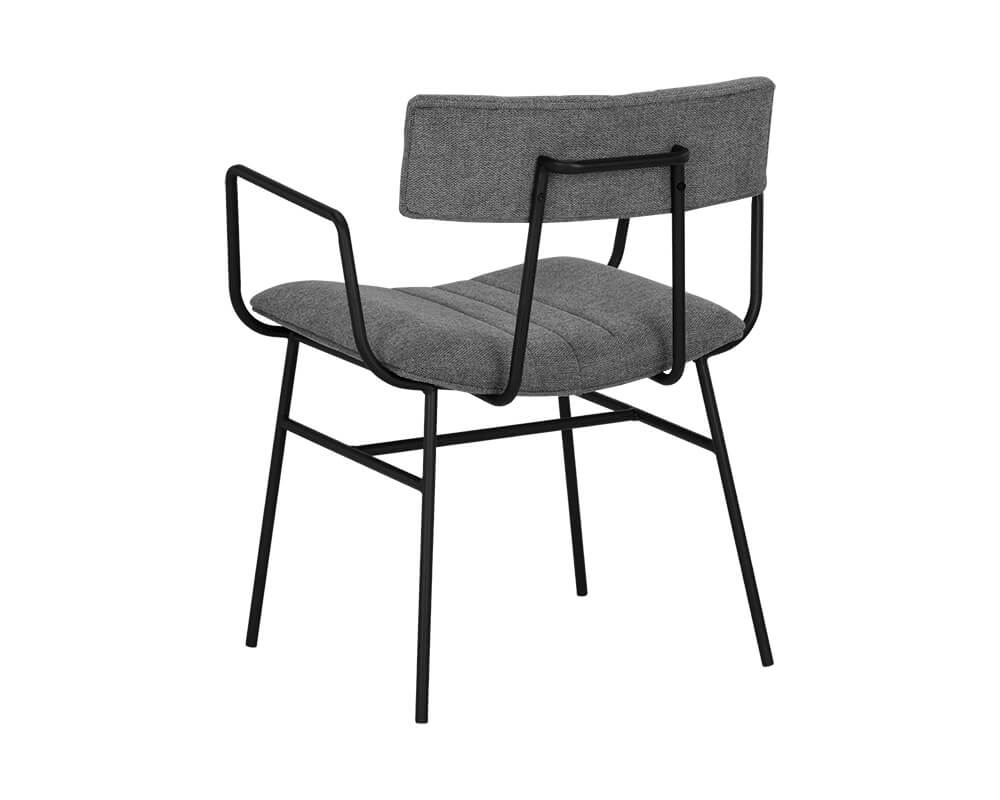 SUNPAN Buca Dining Armchair - Belfast Koala Grey 108217 niagara