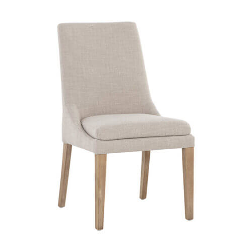 SUNPAN Rosine Dining Chair - Effie Flax SET OF TWO 108574 montreal