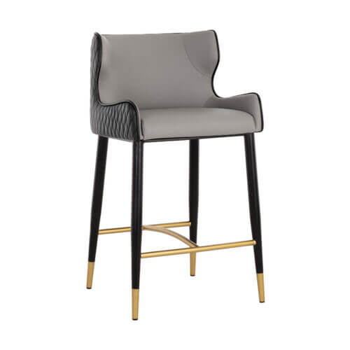 SUNPAN Gianni Counter Stool - Dillon Stratus / Dillon Black 108714 ottawa