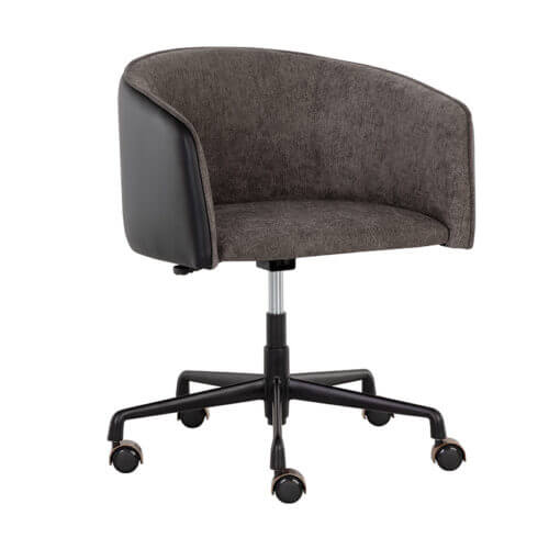SUNPAN Asher Office Chair Sparrow Grey / Napa Black 108755 toronto