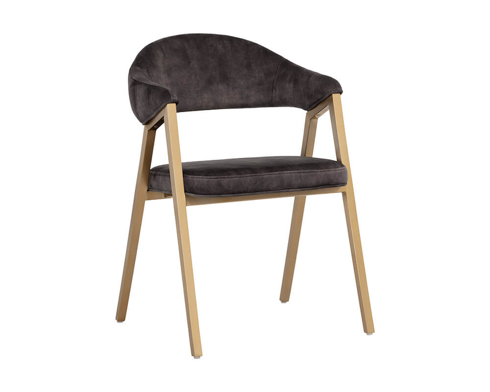 SUNPAN Burgos Dining Armchair - Nono Shitake 108871 fredericton