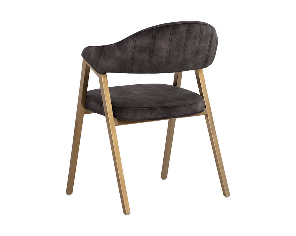 SUNPAN Burgos Dining Armchair - Nono Shitake 108871 fredericton