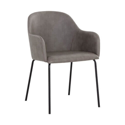 SUNPAN Hensley Dining Armchair - Dawn Grey 108913 woodbridge