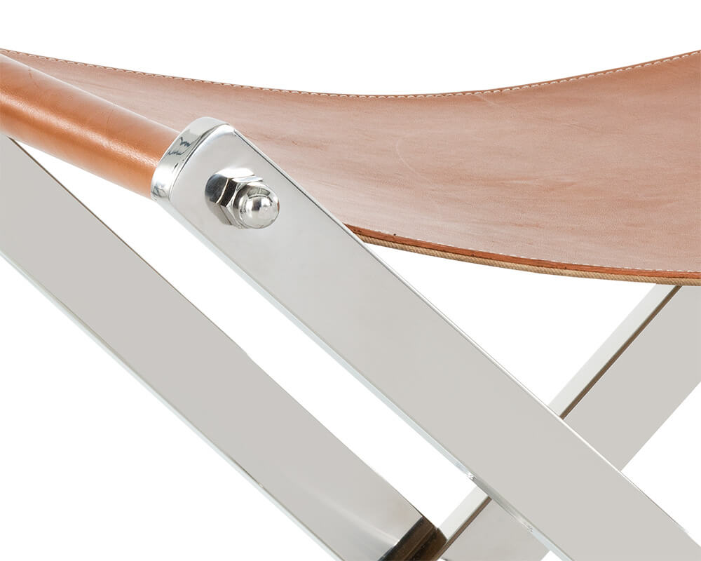 SUNPAN Ryder Stool Stainless Steel - Tan 102089 winnipeg