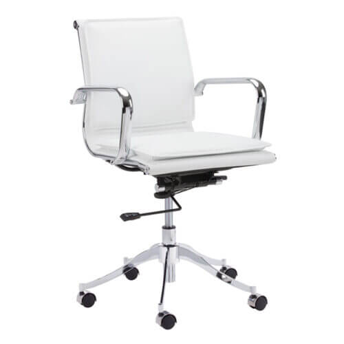 SUNPAN Morgan Office Chair - Snow 102990 calgary