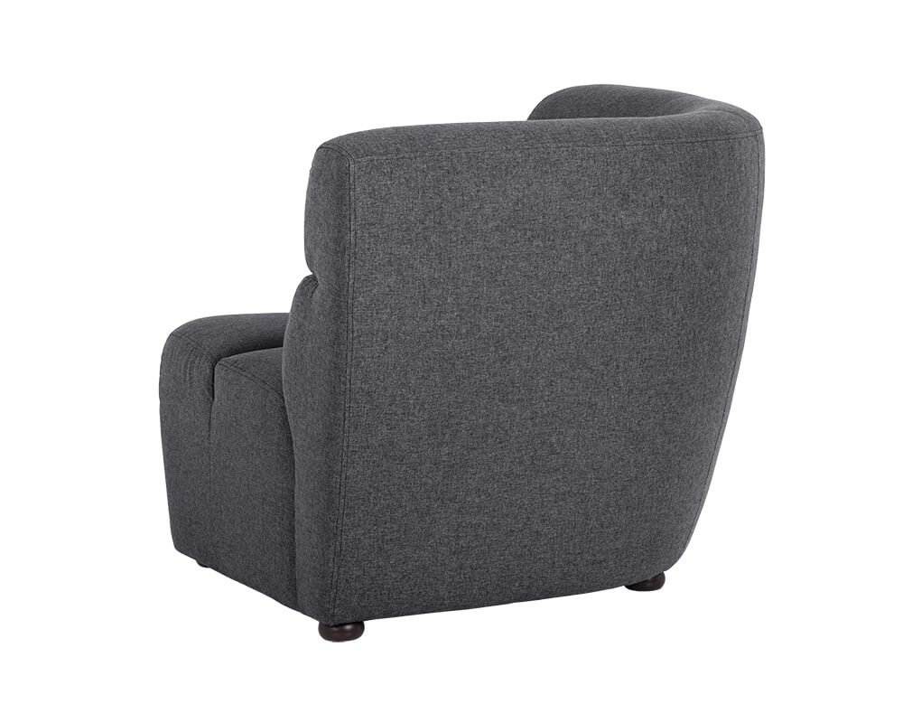 SUNPAN Cornell Modular Corner Chair - Polo Club Kohl Grey 103504 aurora