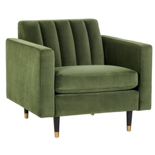 SUNPAN Yosi Armchair - Moss Green 103689 collingwood