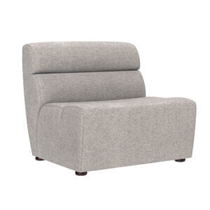 SUNPAN Cornell Modular Armless Chair - Polo Club Stone 103826 oakville