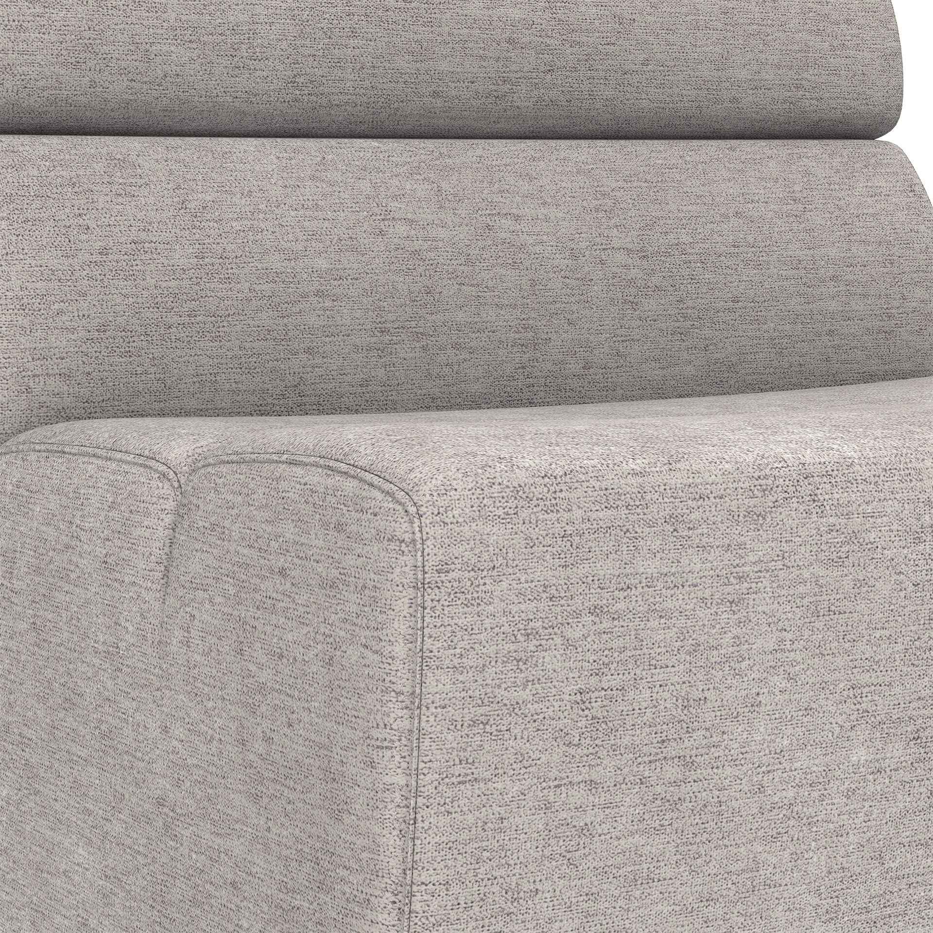 SUNPAN Cornell Modular Armless Chair - Polo Club Stone 103826 oakville