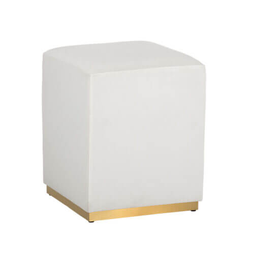 SUNPAN Cricket Ottoman - Cream 103949 montreal