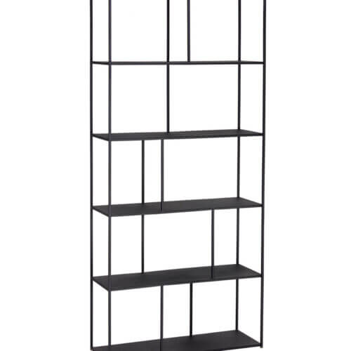 SUNPAN Eiffel Bookcase Large - Black 104406 monton