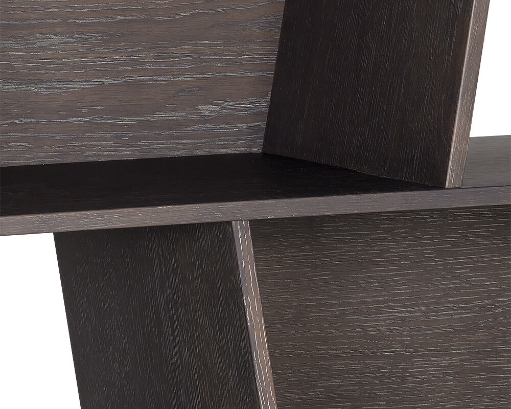 SUNPAN Jude Bookcase - Charcoal Grey 104604 montreal
