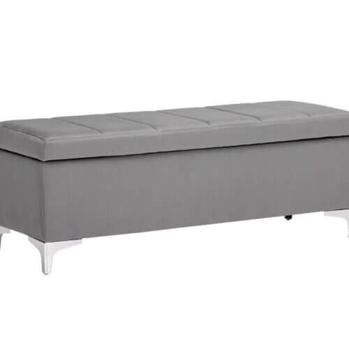 SUNPAN Janet Storage Bench - Antonio Charcoal 104724 mississauga