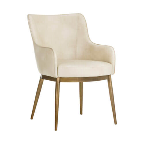 SUNPAN Franklin Dining Armchair - Bravo Cream 104977 markham