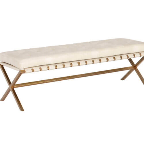 SUNPAN Kenji Bench Small - Bravo Cream 105362 aurora