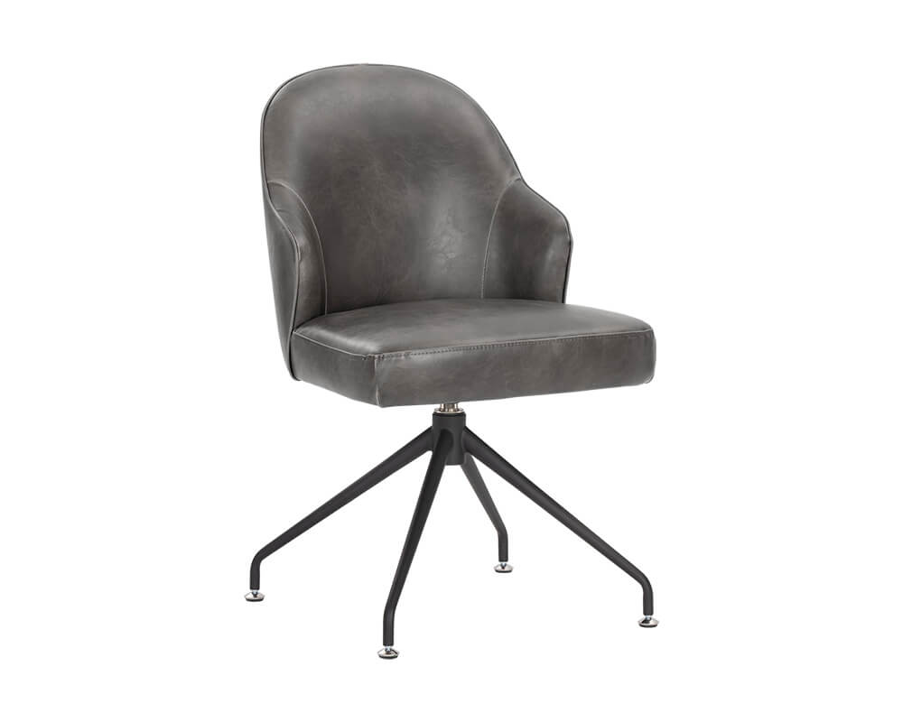 SUNPAN Bretta Swivel Dining Chair - Overcast Grey 106102 mississauga