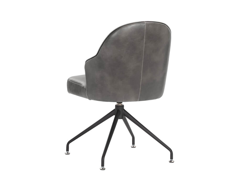 SUNPAN Bretta Swivel Dining Chair - Overcast Grey 106102 mississauga
