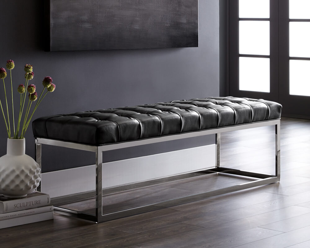 SUNPAN Sutton Bench - Cantina Magnetite 106321 regina