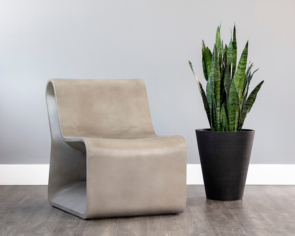 SUNPAN Odyssey Lounge Chair - Grey 106444 belleville