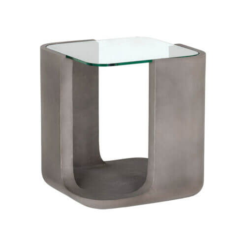 SUNPAN Odis End Table - Grey 106448 caledon