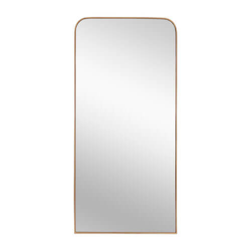 SUNPAN Calabasas Floor Mirror - Brass 106554 toronto