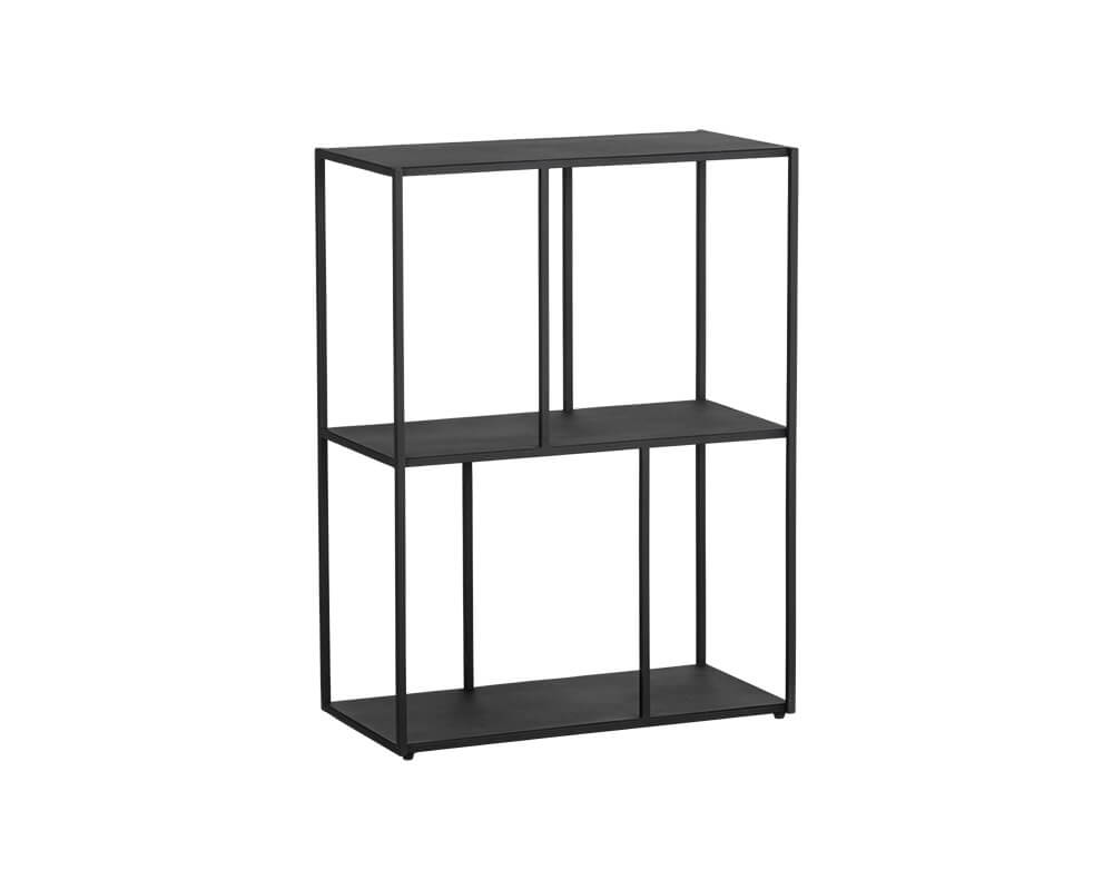 SUNPAN Eiffel Low Bookcase Small - Black 106599 calgary