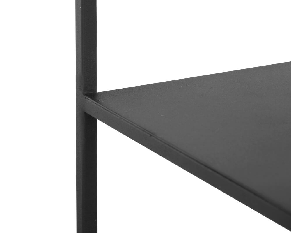 SUNPAN Eiffel Low Bookcase Medium - Black 106601 woodbridge